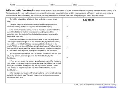 Microsoft Word - ja.Document Analysis- Jefferson on a National Bank.docx