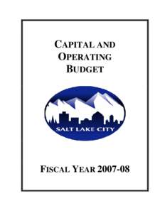Salt Lake City[removed]Budget Book