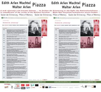 Edith Arlen Wachtel Walter Arlen Piazza  Edith Arlen Wachtel