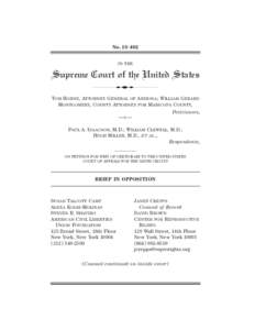 Nod IN THE  Supreme Court of the United States