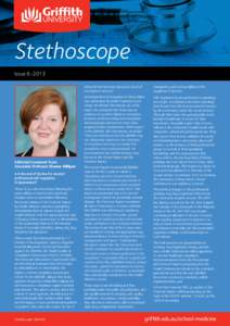 Stethoscope Issue[removed]Editorial Comment from Associate Professor Eleanor Milligan Is it the end of the line for doctors’