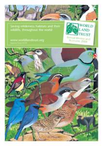 World Land Trust / Land trust / Programme for Belize / Belize / Wildlife Trust of India / Habitat conservation / Deforestation / World Land Trust – US / Environment / Conservation / Earth