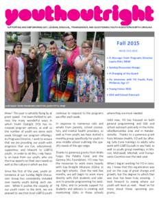 Youth OUTright Newsletter