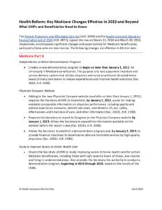 Federal assistance in the United States / Presidency of Lyndon B. Johnson / Government / Healthcare in the United States / Medicare / Medicaid / Patient Protection and Affordable Care Act / United States National Health Care Act / Medication therapy management / Healthcare reform in the United States / Health / Pharmaceuticals policy