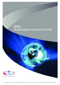 CESG - The Information Security Arm of GCHQ