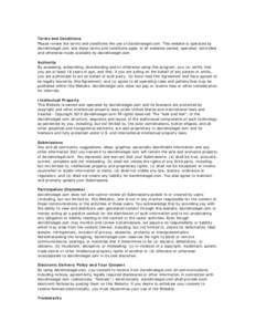 Terms and Conditions Please review the terms and conditions the use of davidmsiegel.com. This website is operated by davidmsiegel.com and these terms and conditions apply to all websites owned, operated, controlled and o