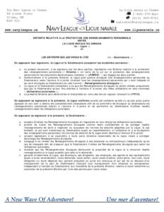 Microsoft Word - PrivacyAgreement_Drouin_FR.doc