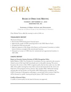 Higher education in the United States / Accreditation / Chea / Accreditation mill / Accrediting Council for Independent Colleges and Schools / Higher education accreditation / Commission on Accreditation of Allied Health Education Programs / International Assembly for Collegiate Business Education / Evaluation / Education / Council for Higher Education Accreditation