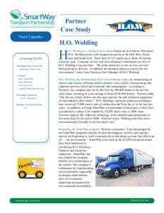 Partner Case Study Truck Upgrades H.O. Wolding Company Profile