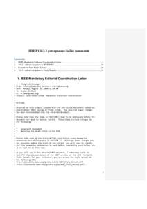IEEE P1363.1 pre-sponsor-ballot comments Contents.
