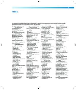 1  Index Note: References are to pages within chapters, thus[removed]is page 10 of Chapter 51. Tables and/or Figures removed from the main text are in italic. Main entries are in bold. Alphabetical order is word-by-word, i