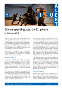  ©Hot Blade 14 / Gorup  Defence spending 2014: the EU picture