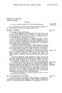 PUBLIC LAW[removed]—JULY 29, [removed]STAT. 895 Public Law[removed]105th Congress