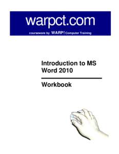 Graphical user interfaces / Windows Vista / Ribbon / Taskbar / Microsoft Word / Title bar / Microsoft Excel / Mouse / Windows Aero / Software / System software / Graphical user interface elements