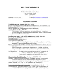 Microsoft Word - westbrook-amy-resume20140312.docx
