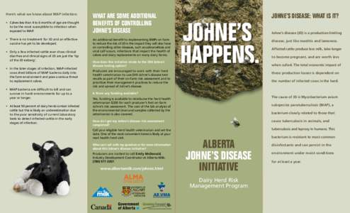 Alberta Milk Johnes Brochure