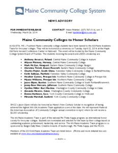 Phi Theta Kappa / Education in the United States / Honor society / Southern Maine Community College / Academia / Alpha Phi Sigma / New England Association of Schools and Colleges / Maine / Maine Community College System