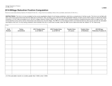 613, 2010 Complete Millage Reduction Fraction Computation