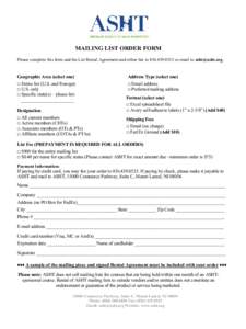 Microsoft Word - Mailing List Order Form[removed]doc