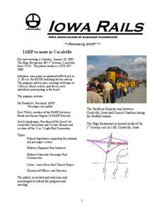 Iowa City metropolitan area / California Zephyr / U.S. Route 6 in Iowa / Iowa flood / Geography of the United States / Iowa / Rail transportation in the United States