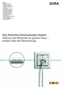 PI Powerline Communication System D