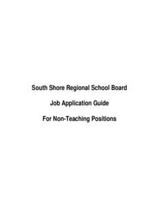 South Shore Regional School Board