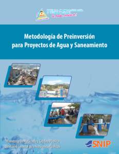 Gobierno de Reconciliación y Unidad Nacional Metodología de Preinversión para Proyectos de Agua y Saneamiento