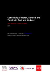 Connecting Children, Schools and Theatre in Kent and Medway
