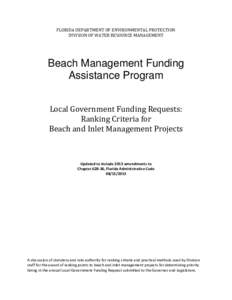 Beach Management Funding Assistance Program