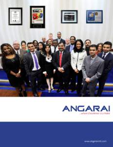 Angarai ...where Excellence is a Habit www.angarai-intl.com  ANGARAI is a professional management