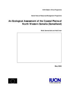 IUCN Eastern Africa Programme  Somali Natural Resources Management Programme