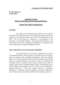 LC Paper No. CB[removed])  For discussion on 11 July[removed]Legislative Council