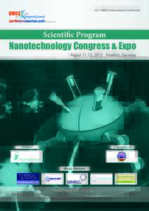 331st OMICS International Conference  Scientific Program Nanotechnology Congress & Expo
