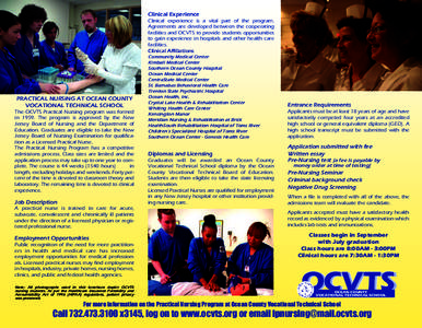 Pratical Nursing Brochure