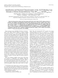 JOURNAL OF VIROLOGY, Jan. 2011, p. 632–538X/11/$12.00 doi:JVICopyright © 2011, American Society for Microbiology. All Rights Reserved. Vol. 85, No. 1