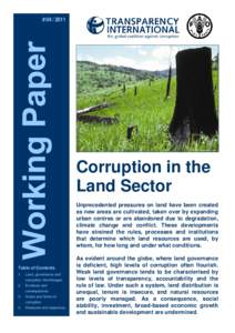 # [removed]  ‘© FAO/Florita Botts / FAO Corruption in the Land Sector