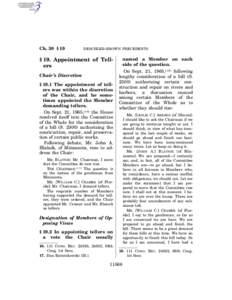 Parliamentary inquiry / Teller / Dan Rostenkowski / Government of Illinois / Government / Politics of Illinois / Parliamentary procedure / Division of the assembly / Legislatures