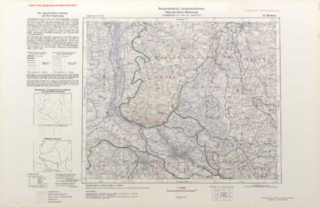 Die naturräumlichen Einheiten auf Blatt 56 Bremen (Sofie Meisel 1961)