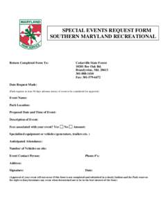 Microsoft Word - SMRCspecial event request form.revised doc.doc