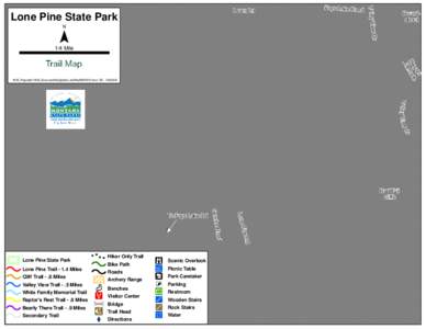 Lone Pine State Park  Foys Lake Road w Dr Valley Vie