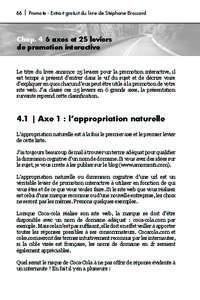 66  | Promote - Extrait gratuit du livre de Stéphane Brossard