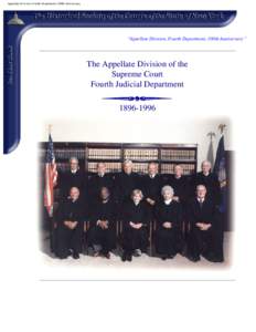 Appellate Division, Fourth Department, 100th Anniversary