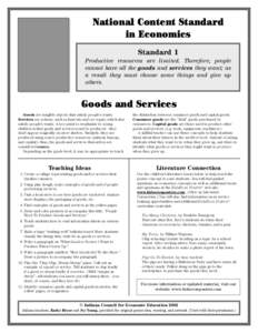 Resource / Scarcity / Capital good / Factors of production / Human capital / Good / Economic system / Economic growth / Economic problem / Economics / Microeconomics / Capital