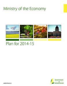 Ministry of the Economy  Plan for[removed]saskatchewan.ca