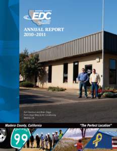 ANNUAL REPORT 2010–2011 Kurt Davidson and Brian Driggs Purl’s Sheet Metal & Air Conditioning Madera, CA