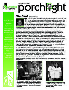 Spring/Summer[removed]We Can! Our Mission Rebuilding Together Long