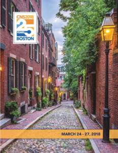 Cognitive Neuroscience Society 25th Annual Meeting, March 24-27, 2018 Sheraton Hotel, Boston, Massachusetts Contents 2018 Committees & Staff……………………………….