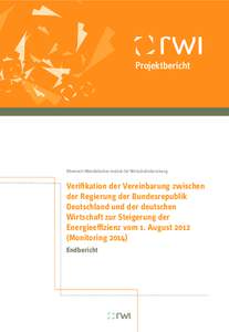 Projektbericht  Boris Augurzky Rosemarie Gülker Sebastian Krolop Christoph M. Schmidt