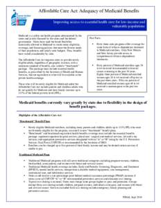 Health / Medicine / Medicaid / 111th United States Congress / Government / Patient Protection and Affordable Care Act / Medicare / Health care / Medi-Cal / Healthcare reform in the United States / Federal assistance in the United States / Presidency of Lyndon B. Johnson