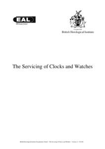 Microsoft Word - The Servicing of Clocks and Watches - double sided version…